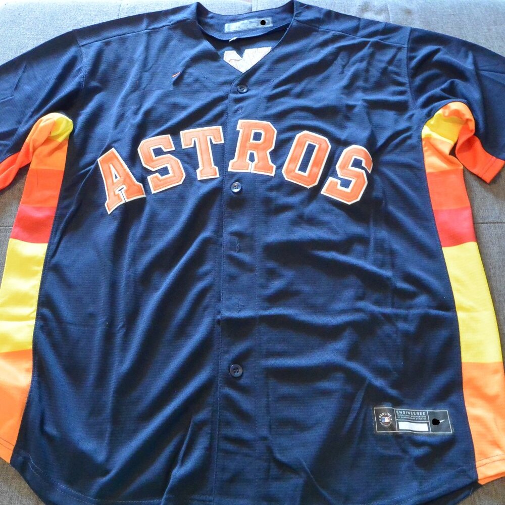Brand NEW Nolan Ryan #34 Houston Astros Jersey Size Large Men's